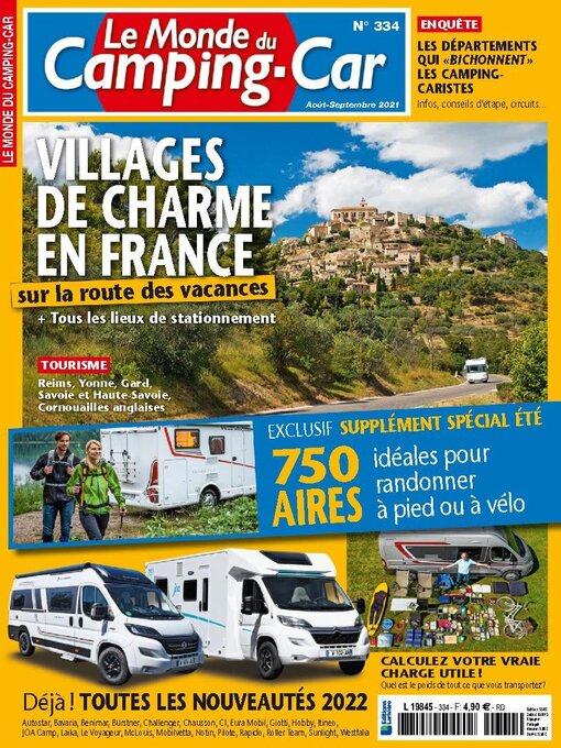 Title details for Le monde du camping-car by Editions Lariviere SAS - Available